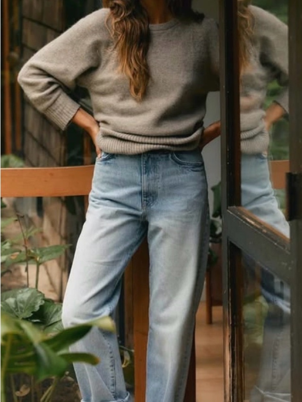 imogene + willie Catherine Straight Leg High-Rise Jeans